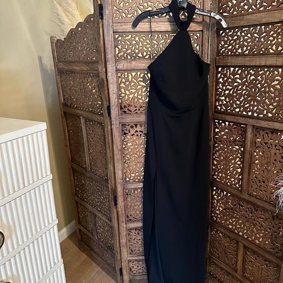 NEW Amanda Uprichard Queen Gown in Black - Picture 5 of 5